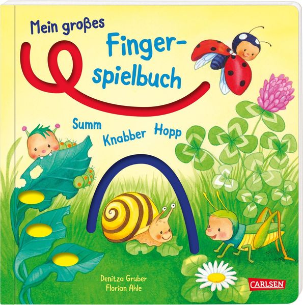 Cover von Mein großes Fingerspielbuch: Summ, knabber, hopp!