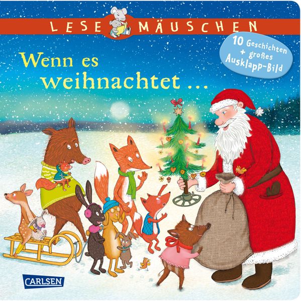 Cover von Lesemäuschen: Wenn es weihnachtet …