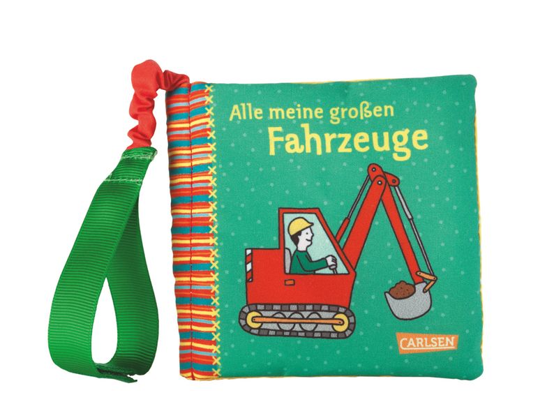 Cover von Buggy-Bücher: Mein erstes Knister-Stoff-Buggybuch: Alle meine großen Fahrzeuge