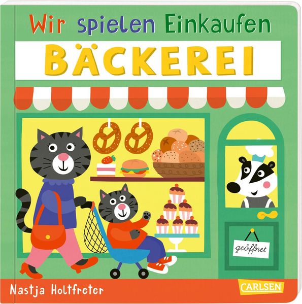 Cover von Wir spielen Einkaufen: Bäckerei