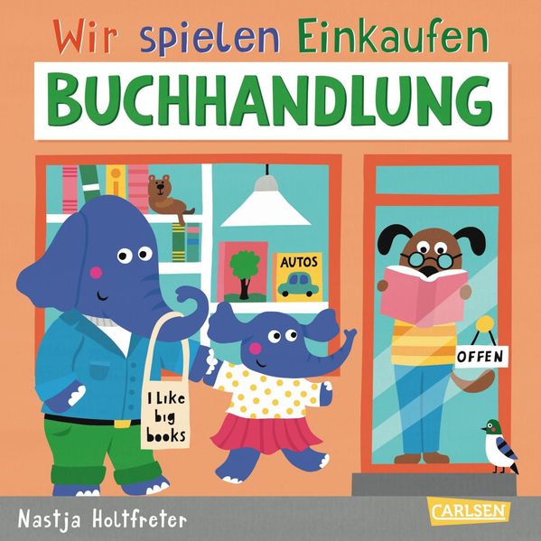 Cover von Wir spielen Einkaufen: Buchhandlung