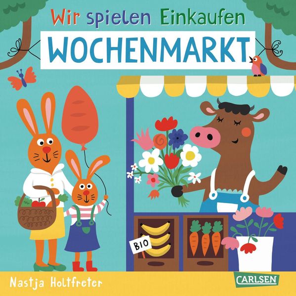 Cover von Wir spielen Einkaufen: Wochenmarkt