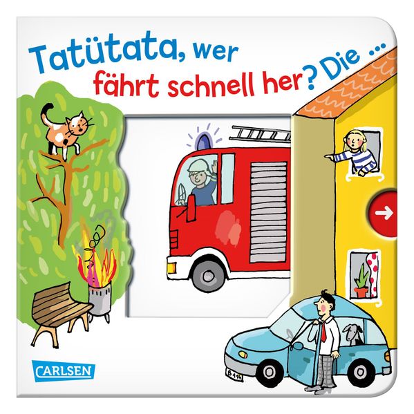 Cover von Tatütata, wer fährt schnell her? Die … Feuerwehr!