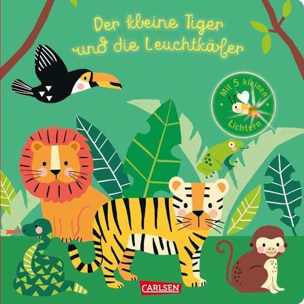 Cover von Der kleine Tiger und die Leuchtkäfer
