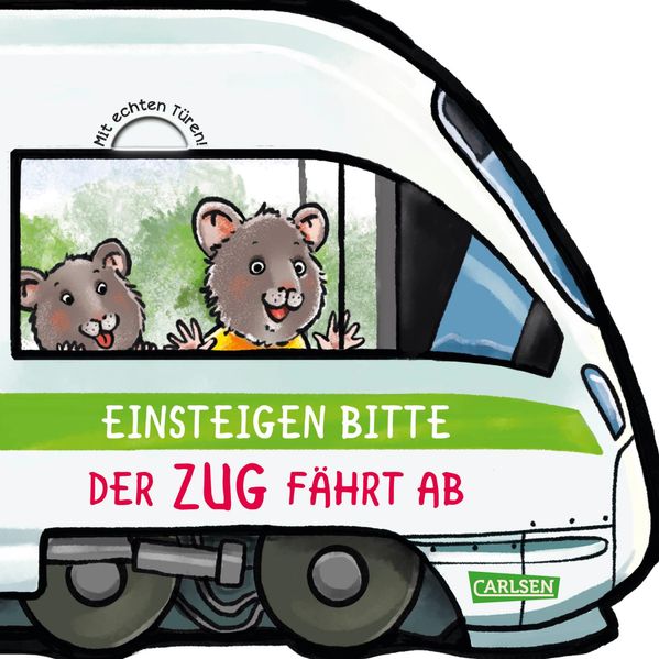 Cover von Mein kleiner Fahrzeugspaß: Einsteigen bitte! Der Zug fährt ab!