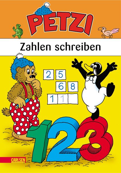 Cover von Petzi Beschäftigungsbücher: Petzi Zahlen schreiben
