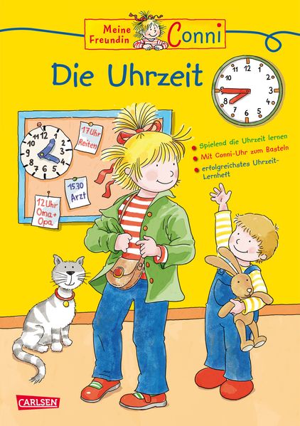 Cover von Conni Gelbe Reihe: Die Uhrzeit (Relaunch)