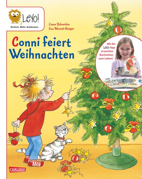Cover von LeYo!: Conni feiert Weihnachten