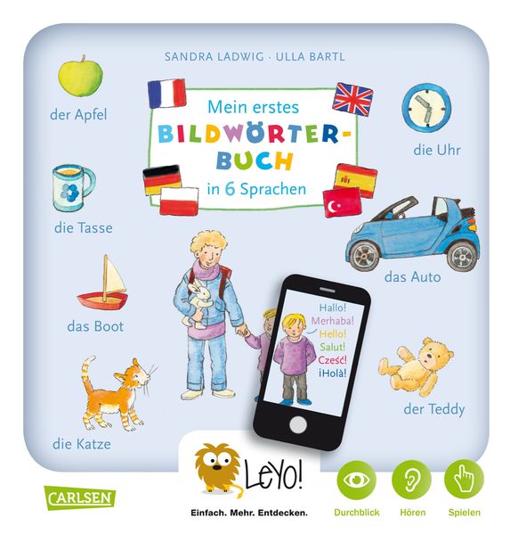 Cover von LESEMAUS 203: Bei uns zu Hause