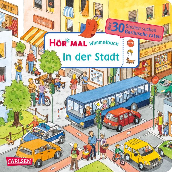 Cover von Hör mal (Soundbuch): Wimmelbuch: In der Stadt