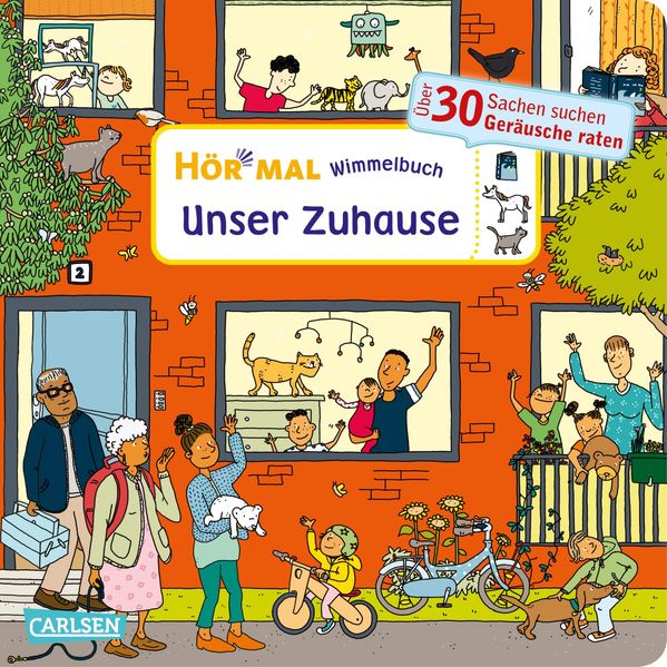 Cover von Hör mal (Soundbuch): Wimmelbuch: Unser Zuhause