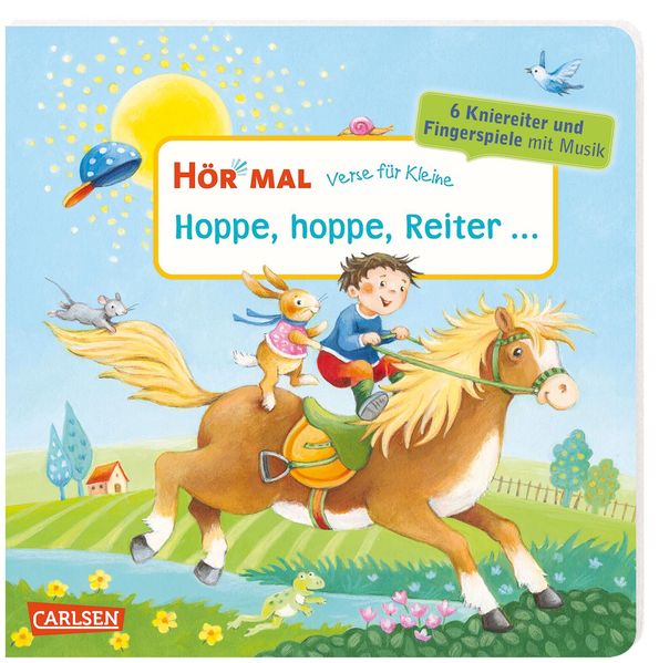 Cover von Hör mal (Soundbuch): Verse für Kleine: Hoppe, hoppe, Reiter …