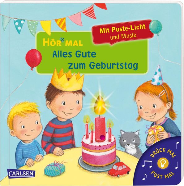 Cover von Hör mal (Soundbuch): Mach mit – Pust aus: Alles Gute zum Geburtstag