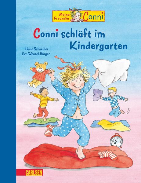 Cover von Conni-Bilderbücher: Conni schläft im Kindergarten