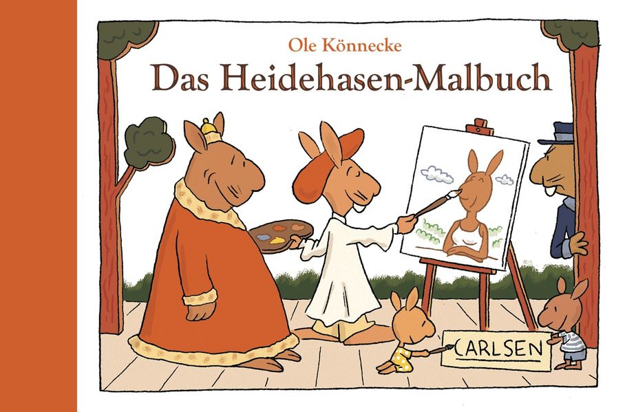Cover von Das Heidehasen-Malbuch