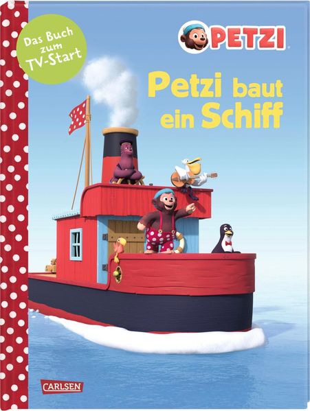Cover von Petzi baut ein Schiff