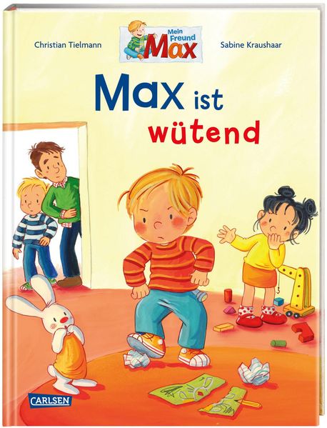 Cover von Max-Bilderbücher: Max ist wütend