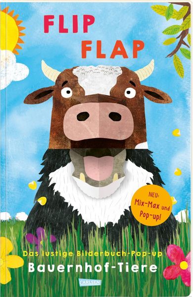 Cover von FLIP FLAP Das lustige Bilderbuch-Pop-up „Bauernhof-Tiere“