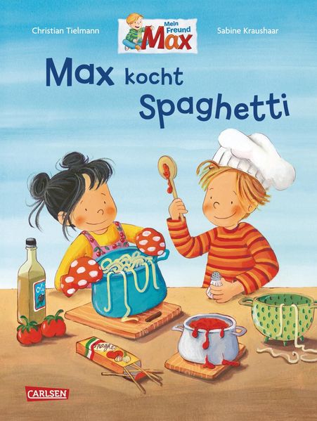 Cover von LESEMAUS 62: Max kocht Spaghetti