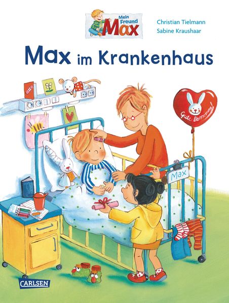 Cover von LESEMAUS 64: Max im Krankenhaus