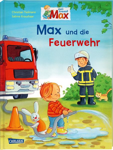 Cover von Max-Bilderbücher: Max und die Feuerwehr
