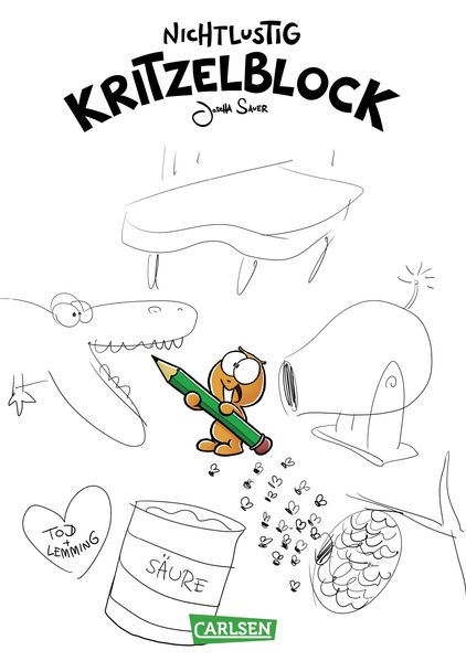 Cover von Nichtlustig-Kritzelblock