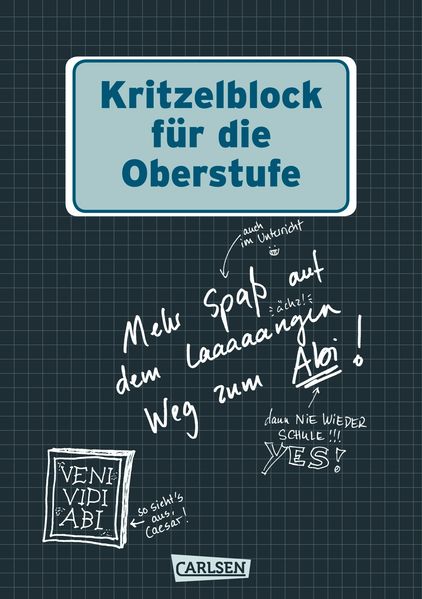 Cover von Kritzelblock für die Oberstufe