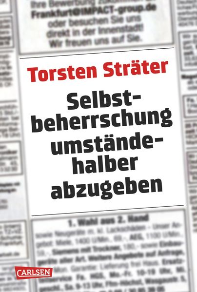 Cover von Selbstbeherrschung umständehalber abzugeben