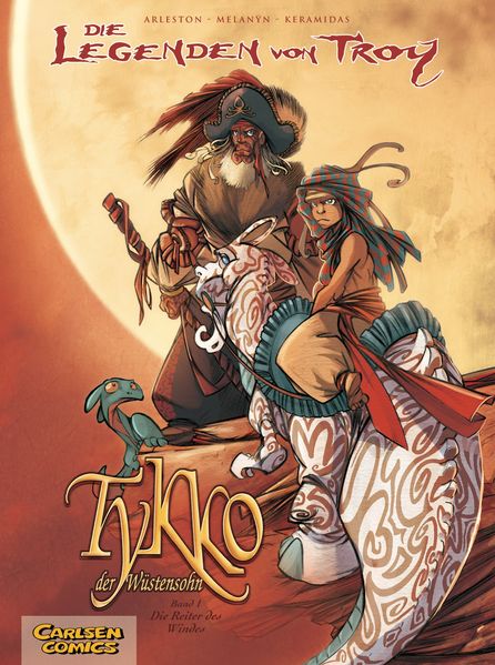 Cover von Die Legenden von Troy – Tykko der Wüstensohn 1: Die Reiter des Windes