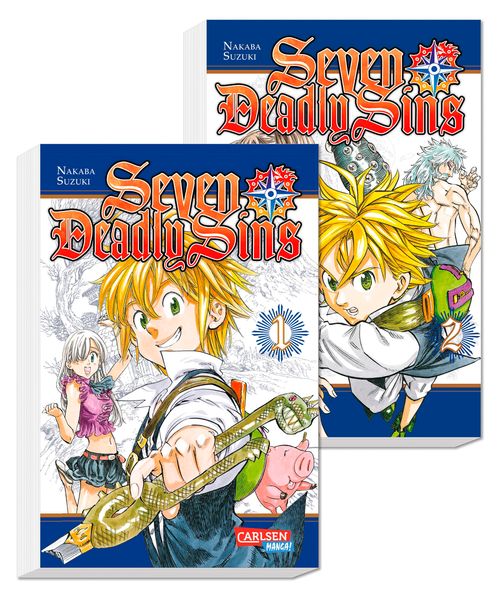 Cover von Seven Deadly Sins Doppelpack 1-2