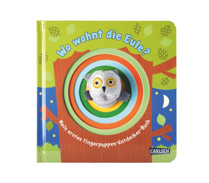 Cover von Fingerpuppen-Bücher: Wo wohnt die Eule?