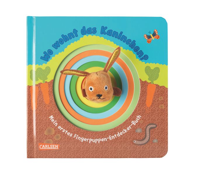 Cover von Fingerpuppen-Bücher: Wo wohnt das Kaninchen?