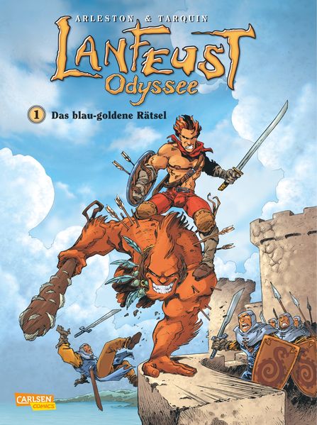 Cover von Lanfeust Odyssee 1: Das blau-goldene Rätsel