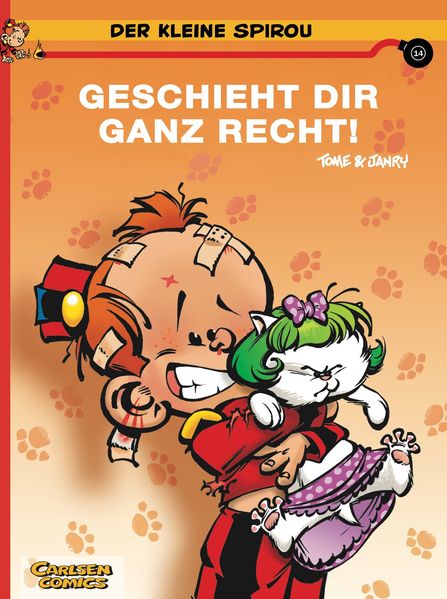 Cover von Der kleine Spirou, Band 14: Geschieht Dir ganz recht!