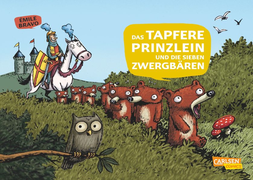 Cover von Die sieben Zwergbären, Band 1: Das tapfere Prinzlein und die sieben Zwergbären