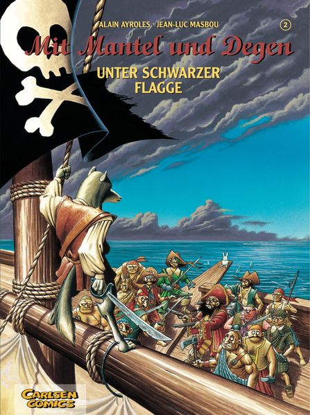 Cover von Mit Mantel und Degen, Band 2: Unter schwarzer Flagge