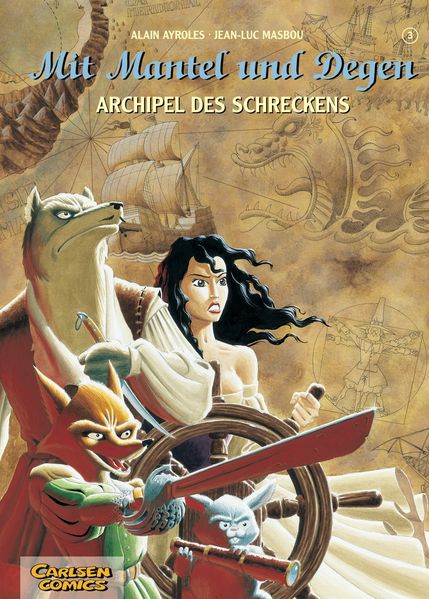 Cover von Mit Mantel und Degen, Band 3: Archipel des Schreckens