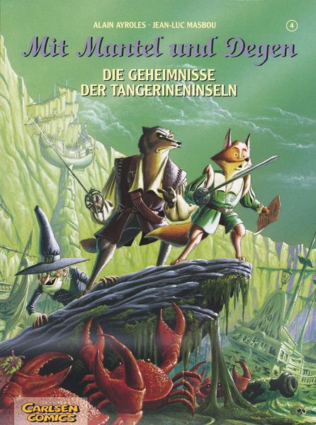 Cover von Mit Mantel und Degen, Band 4: Die Geheimnisse der Tangerineninseln