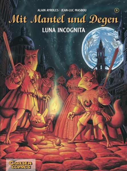 Cover von Mit Mantel und Degen, Band 6: Luna Incognita