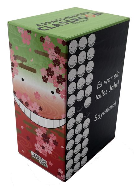 Cover von Assassination Classroom, Bände 17-21 im Sammelschuber mit Extra