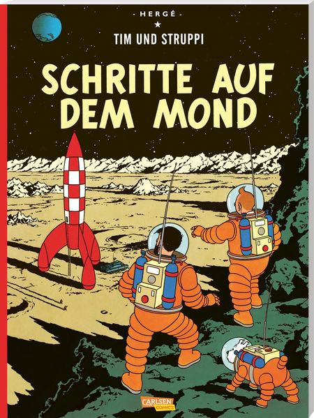 Cover von Tim & Struppi 16: Schritte auf dem Mond