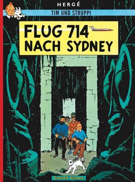 Cover von Tim & Struppi 21: Flug 714 nach Sydney