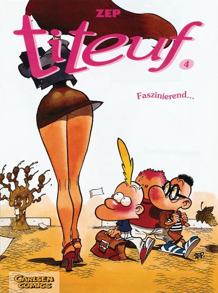 Cover von Titeuf 4: Faszinierend…