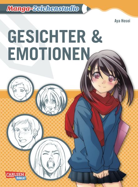 Cover von Manga-Zeichenstudio: Gesichter und Emotionen