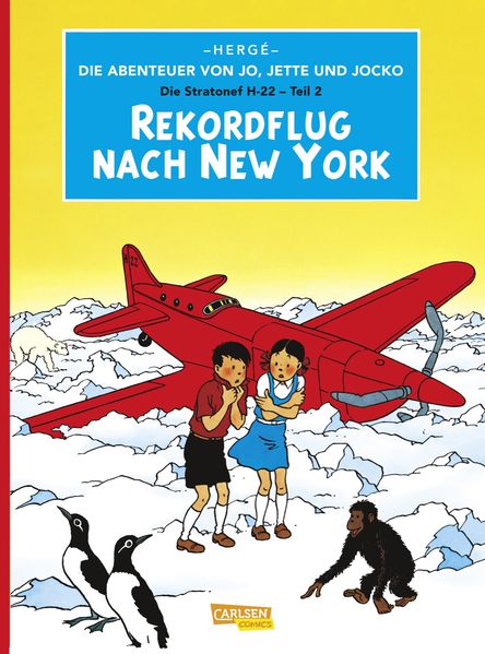 Cover von Die Abenteuer von Jo, Jette und Jocko 4: Rekordflug nach New York