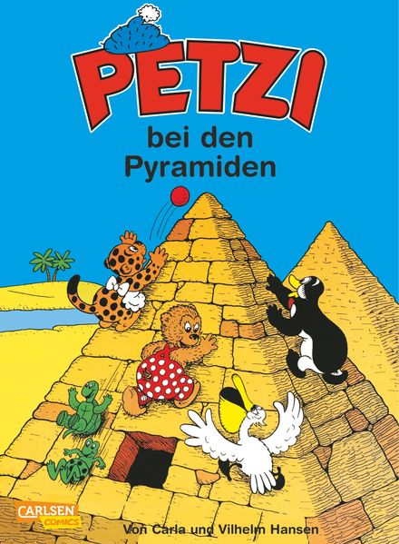 Cover von Petzi: Petzi bei den Pyramiden