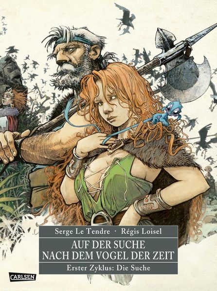 Cover von Auf der Suche nach dem Vogel der Zeit Gesamtausgabe 1