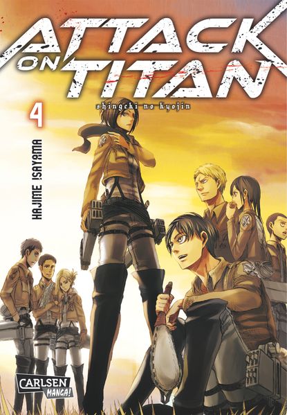 Cover von Attack on Titan 4