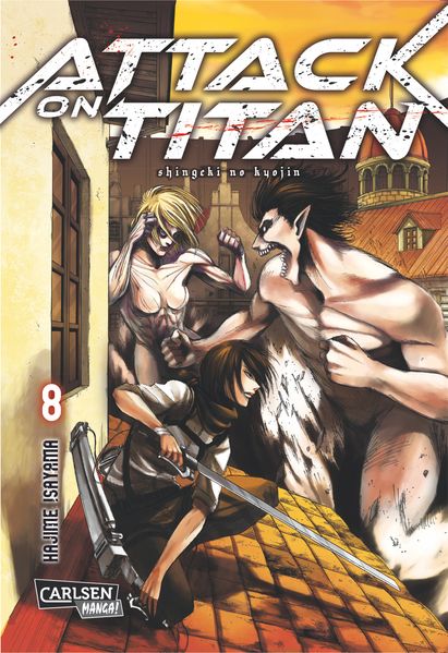 Cover von Attack on Titan 8