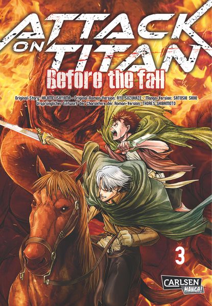 Cover von Attack on Titan – Before the Fall 3